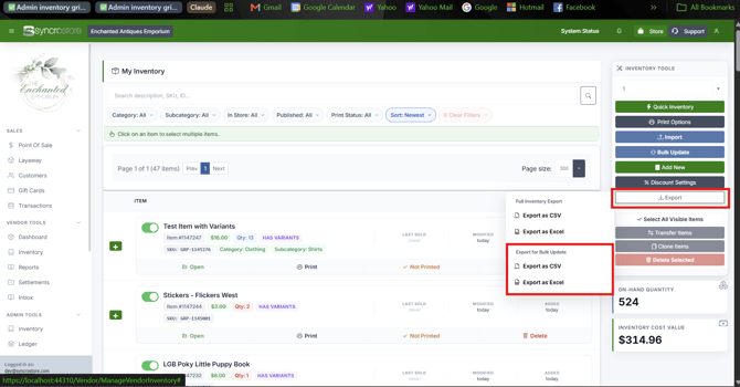 DownloadCSV