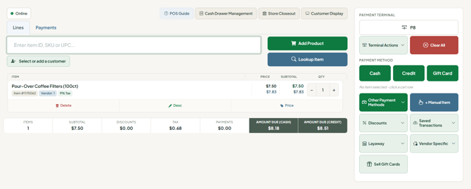 POS2 New layout