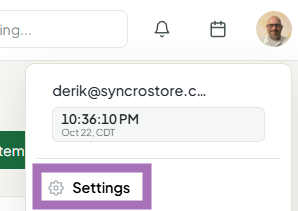 Profile Settings