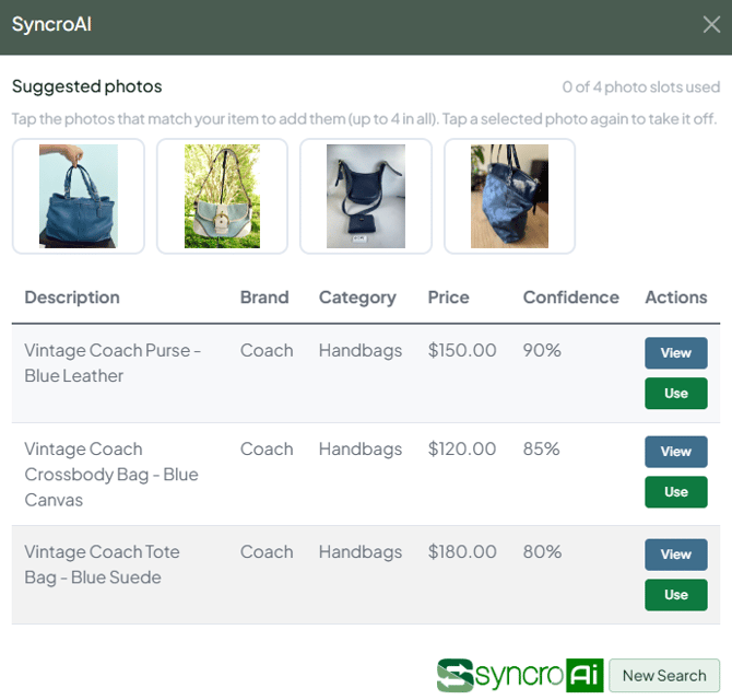 SyncroAI results purse