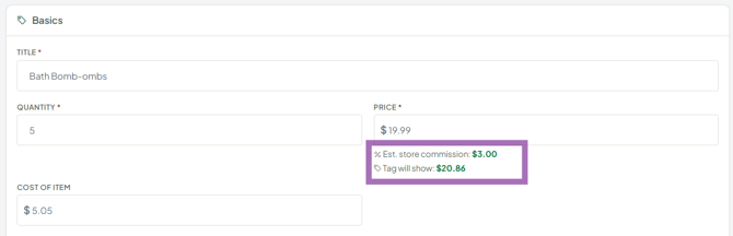 add inventory item